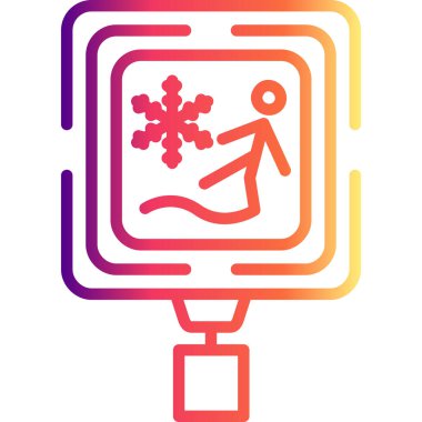 izle simge vektör çizimi tasarımı