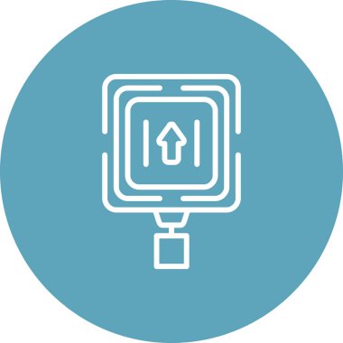 Orta Yol Sadece Yüksek Kaliteli Modern Vektör Elementi