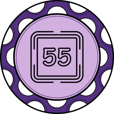 55 Web simgesi vektör illüstrasyonu