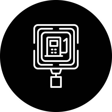 Benzin İstasyonu Temiz Profesyonel Düz Tasarım Özelliği