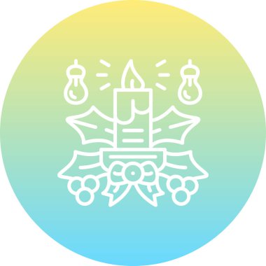 mum ağ ikonu vektör illüstrasyonu