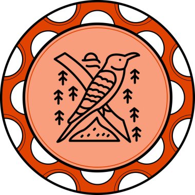 Avrupa Arı Yiyen Sofistike Minimum Arayüz Tasarım Elementi