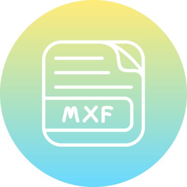 MXF Dosyası Profesyonel Temiz Düz Grafik Özelliği