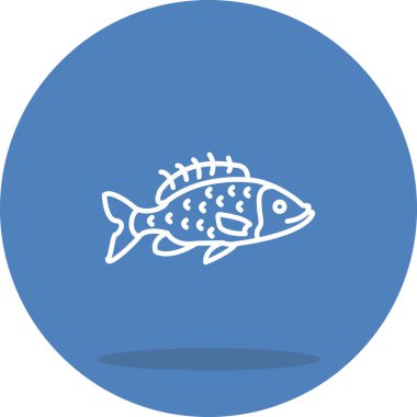 Bream web simgesi vektör illüstrasyonu