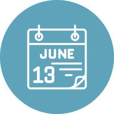 13 Haziran Seçkin Markalaştırma Vektör Varlığı