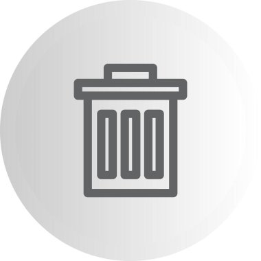 Bin Yenilikçi Düz Ürün Tasarım Sembolü