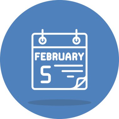 5 Şubat Ayırt İşlevsel Grafiksel Elementi