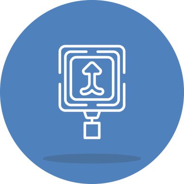 Modern Dengeli Markalaşma Vektörü Sembolünü Birleştir