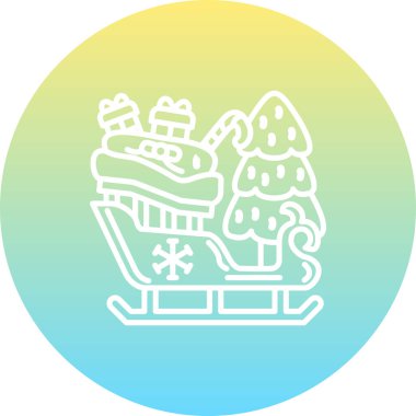 Kızak Gelişmiş İşlevsel Web Arayüzü Sembolü