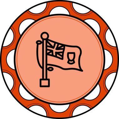 Falkland Adalarının ulusal bayrağı, simge tasarımı ögesi