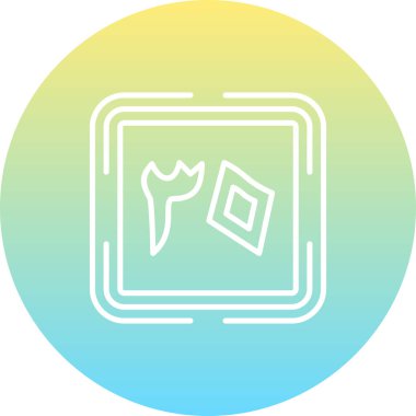 Otuz Web simgesi vektör illüstrasyonu sayılıyor