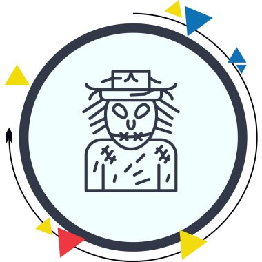 Korkuluk Biçimli Markalaştırma Vektörü Özelliği