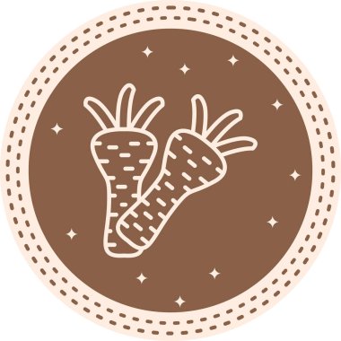 Yaban havucu Yüksek Çözünürlüklü Sanat Sembolü