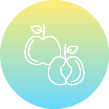 Apple Premium Çağdaş Düz Vektör Özelliği