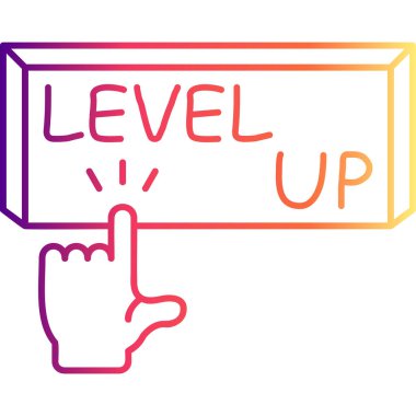 Üst Düzey Web simgesi vektör illüstrasyonu