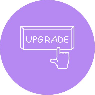 Web simgesi vektör illüstrasyonunu yükselt