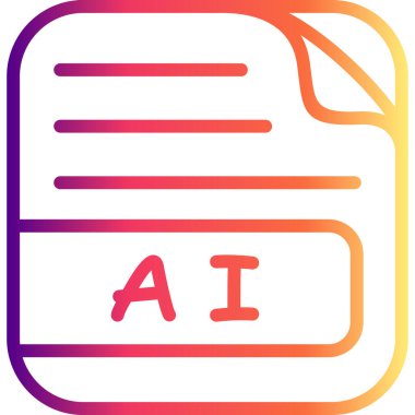 AI Dengeli Özel Düz Vektör Düzeni