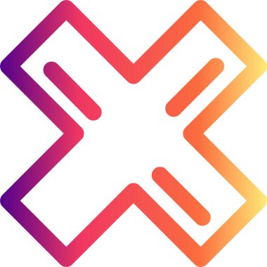 Hata web simgesi vektör illüstrasyonu