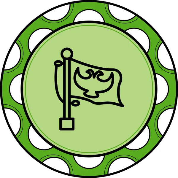 national flag of Montenegro, icon design element