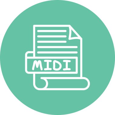 MIDI Asgari Dijital Grafik Sembolü