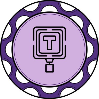 T Kavşağı Yaratıcı Yüksek Çözünürlüklü Grafik Elementi