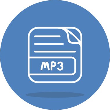 Mp3 Dosya Premium Dengeli Ürün Tasarımı Nesnesi
