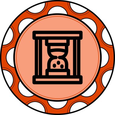 Kum Zamanlayıcısı Stili Temiz Ürün Tasarımı Nesnesi