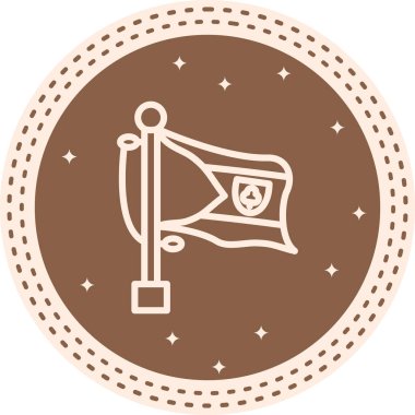 Ekvator Ginesinin ulusal bayrağı, simge tasarımı ögesi