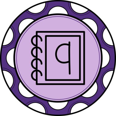 Küçük Harf Q web simgesi vektör illüstrasyonu