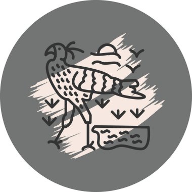 Sekreter Kuş Minimum Gelişmiş Marka Tasarım Varlığı