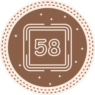 58 web simgesi vektör illüstrasyonu