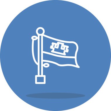 Gibraltar simgesinin ulusal bayrağı, tasarım ögesi