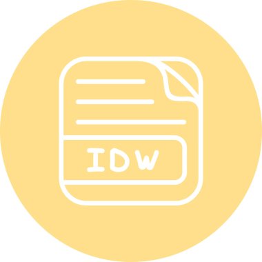 IDW Dosya Asgari Gelişmiş Markalaştırma Tasarım Varlığı