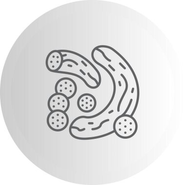 Salatalık Minimum Düz Kullanıcı Deneyimi Sembolü