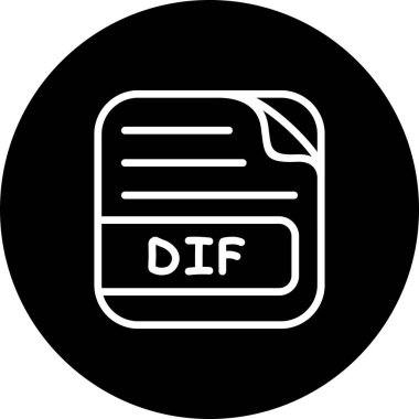DIF Dosyası Dengelenmiş Profesyonel Markalaşma Grafiksel Sembolü