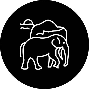 Fil ikonu vektör çizimi