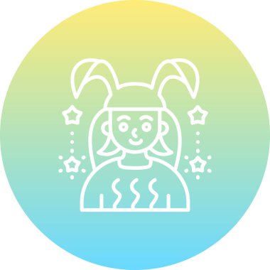 Tavşan Kostümü Belirgin Fonksiyonel Damgalama Grafiksel Elementi