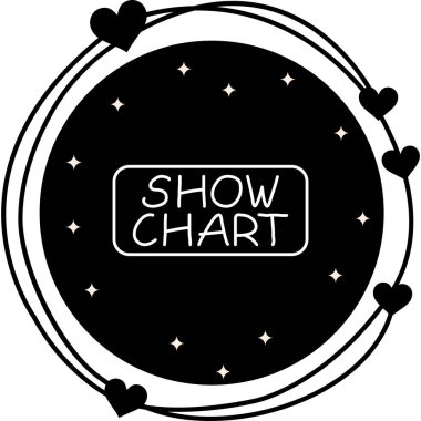 Grafik web simgesi vektör çizimini göster