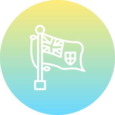 Flag Fiji Dengeli Profesyonel Düz Sanat Düzeni