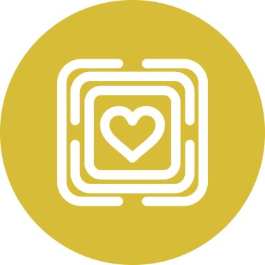 Çizgi Ağ ikonu vektör çizimi gibi