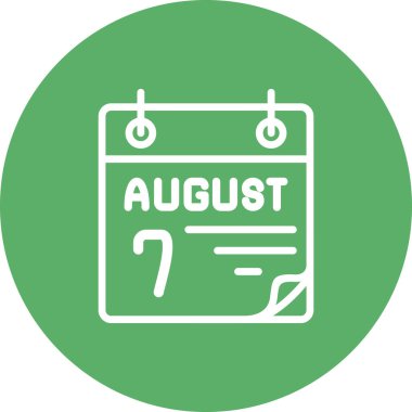 7 Ağustos Yenilikçi Modern Yaratıcı Grafik Özelliği