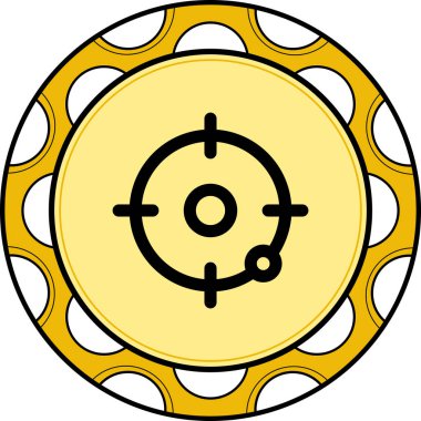 hedef web simge vektör çizim