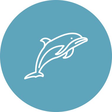 yunus web simgesi vektör illüstrasyonu