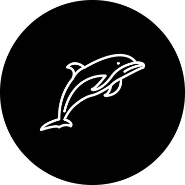 yunus web simgesi vektör illüstrasyonu