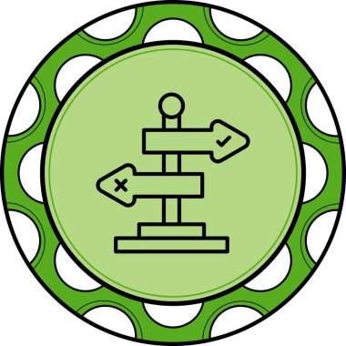 Yönetim Kurulu Başkanlığı Asgari Düz Vektör İllüstrasyonunu İmzala