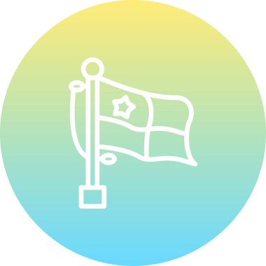 Şili simgesinin ulusal bayrağı, tasarım ögesi