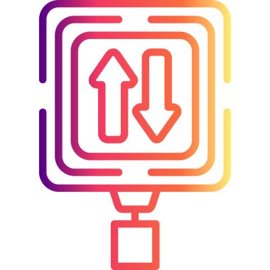 İki Yönlü Farklı Vibrant Dijital Grafik Özelliği