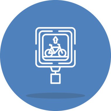 Bisiklet Yolu Temiz Profesyonel Düz Tasarım Özelliği