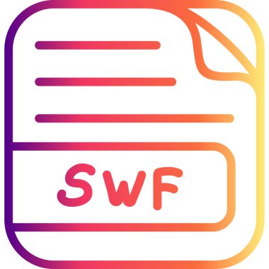 swf Dosya resimlemesi içeren renkli Gradyan arkaplanı