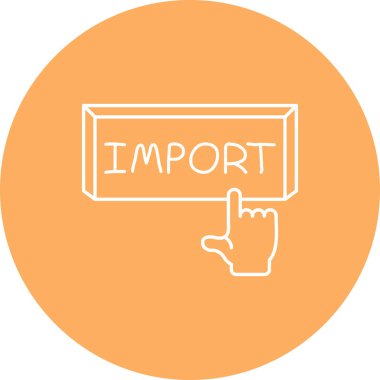 Parmak Tıklatma Biçimlendirilmiş Yaratıcı Tasarım Elemanını İçeri Aktar